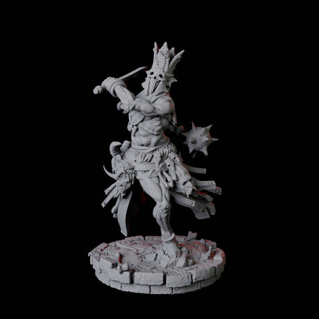 Rat Worshipping Zealot A Miniature for Dungeons and Dragons, Pathfinder or other TTRPGs