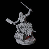 Rat Worshipping Zealot D Miniature for Dungeons and Dragons, Pathfinder or other TTRPGs