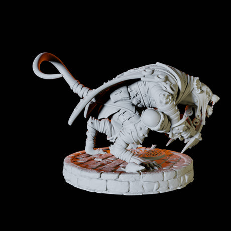 Ratfolk Assassin A Miniature for Dungeons and Dragons, Pathfinder or other TTRPGs