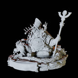 Ratfolk Bishop Miniature for Dungeons and Dragons, Pathfinder or other TTRPGs