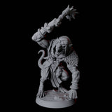 Ratfolk Brute B Miniature for Dungeons and Dragons, Pathfinder or other TTRPGs