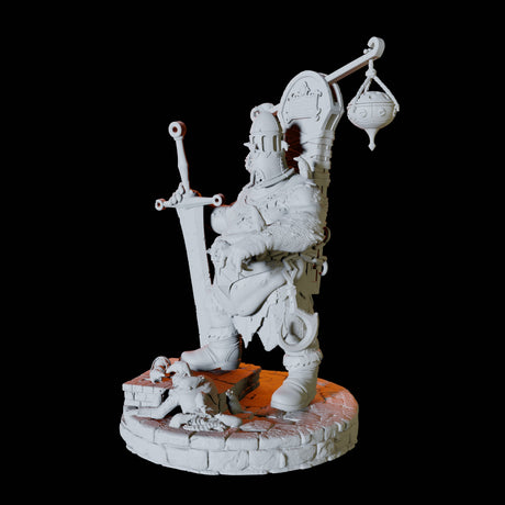 Ratfolk Executioner Miniature for Dungeons and Dragons, Pathfinder or other TTRPGs