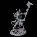 Ratfolk Filth Paladin B Miniature for Dungeons and Dragons, Pathfinder or other TTRPGs