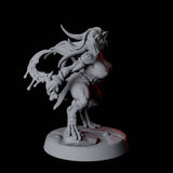 Ratfolk Pin-up Miniature for Dungeons and Dragons, Pathfinder or other TTRPGs