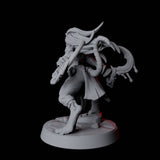Ratfolk Pin-up Miniature for Dungeons and Dragons, Pathfinder or other TTRPGs