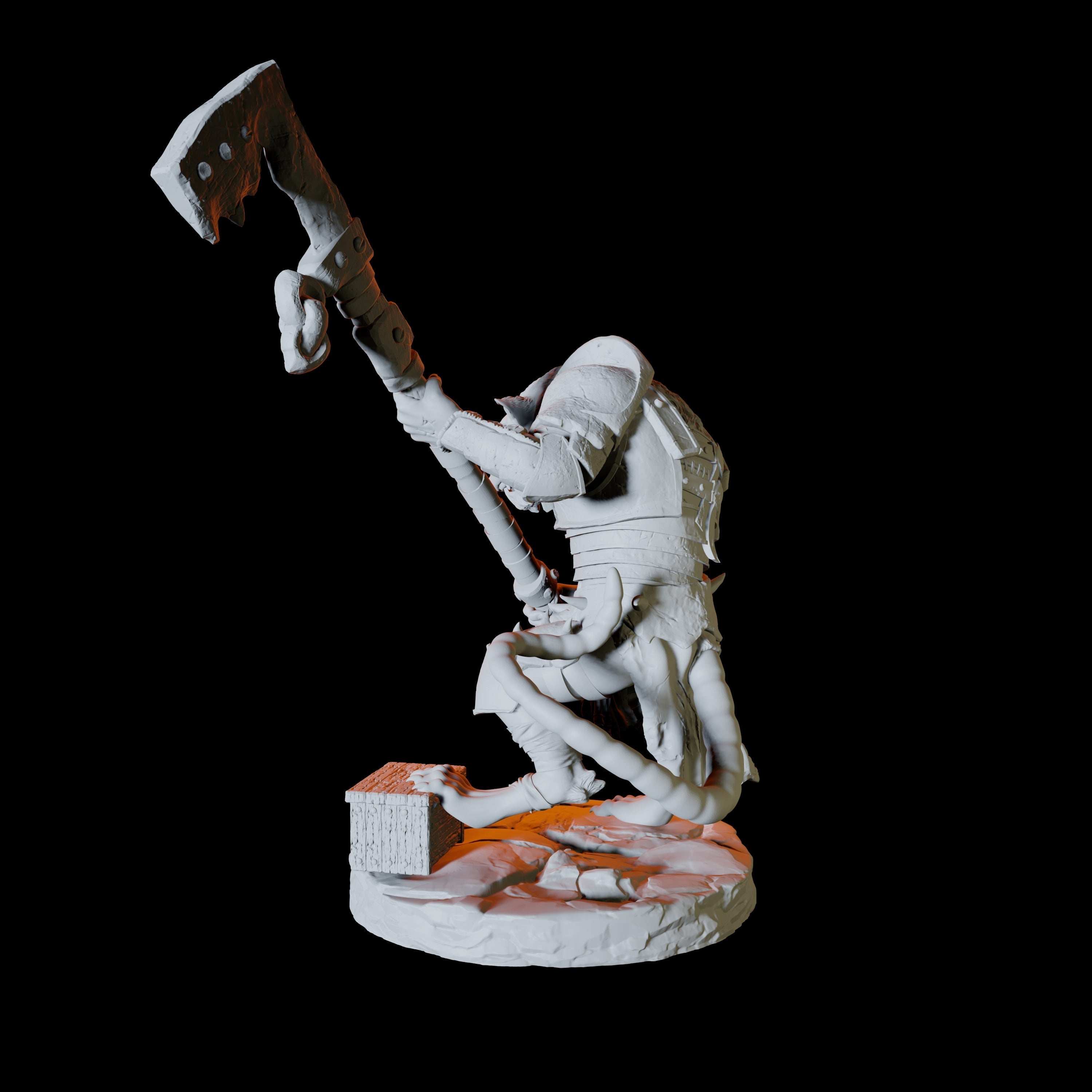 Ratfolk Scout B Miniature for Dungeons and Dragons, Pathfinder or other TTRPGs