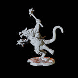 Ratfolk Soldier D Miniature for Dungeons and Dragons, Pathfinder or other TTRPGs