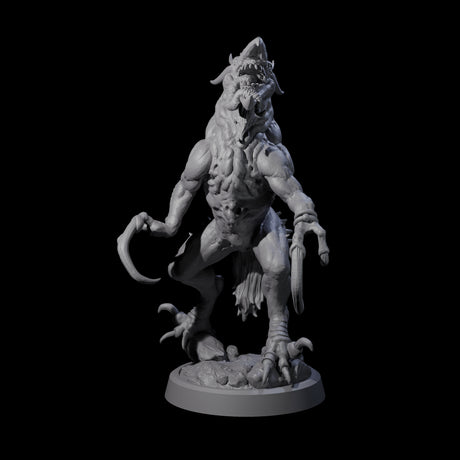 Ravaged Axe Beak Beast A Miniature for Dungeons and Dragons, Pathfinder or other TTRPGs