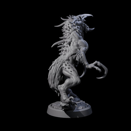 Ravaged Axe Beak Beast A Miniature for Dungeons and Dragons, Pathfinder or other TTRPGs