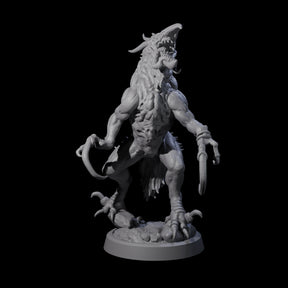 Ravaged Axe Beak Beast A Miniature for Dungeons and Dragons, Pathfinder or other TTRPGs