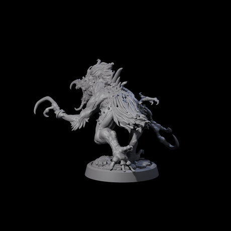 Ravaged Axe Beak Beast B Miniature for Dungeons and Dragons, Pathfinder or other TTRPGs