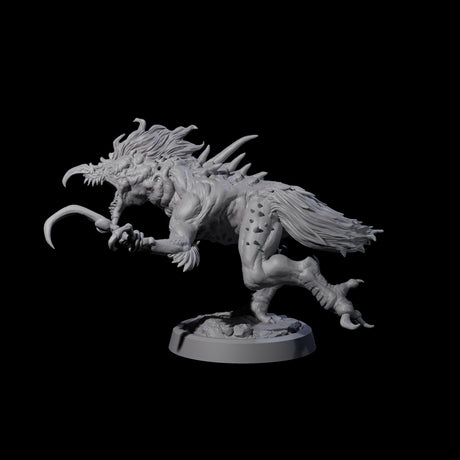 Ravaged Axe Beak Beast B Miniature for Dungeons and Dragons, Pathfinder or other TTRPGs