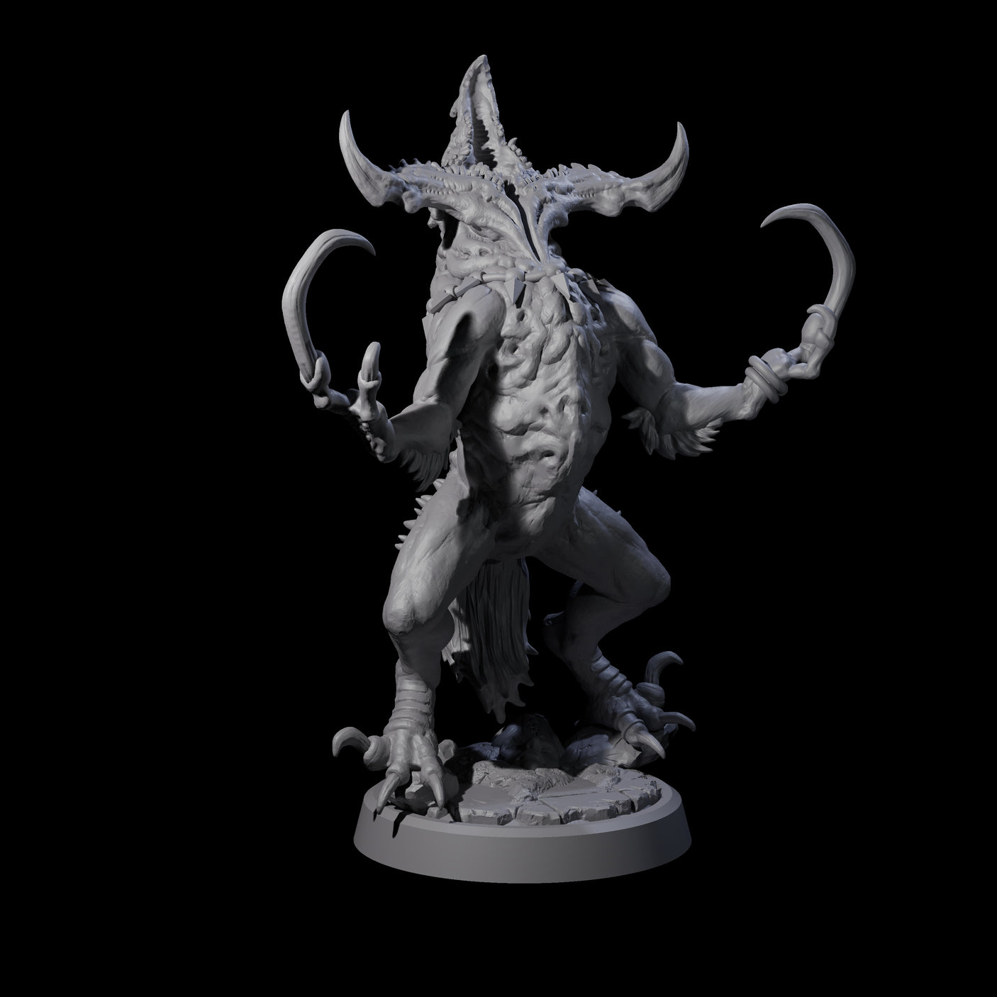 Ravaged Axe Beak Beast C Miniature for Dungeons and Dragons, Pathfinder or other TTRPGs