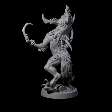 Ravaged Axe Beak Beast C Miniature for Dungeons and Dragons, Pathfinder or other TTRPGs