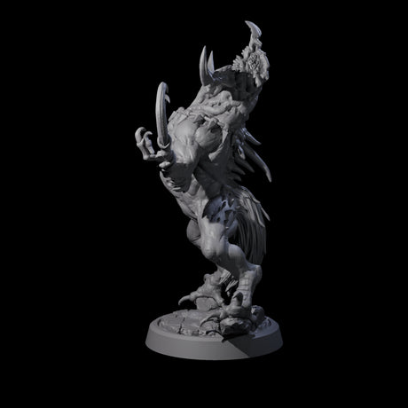 Ravaged Axe Beak Beast C Miniature for Dungeons and Dragons, Pathfinder or other TTRPGs