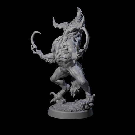 Ravaged Axe Beak Beast C Miniature for Dungeons and Dragons, Pathfinder or other TTRPGs
