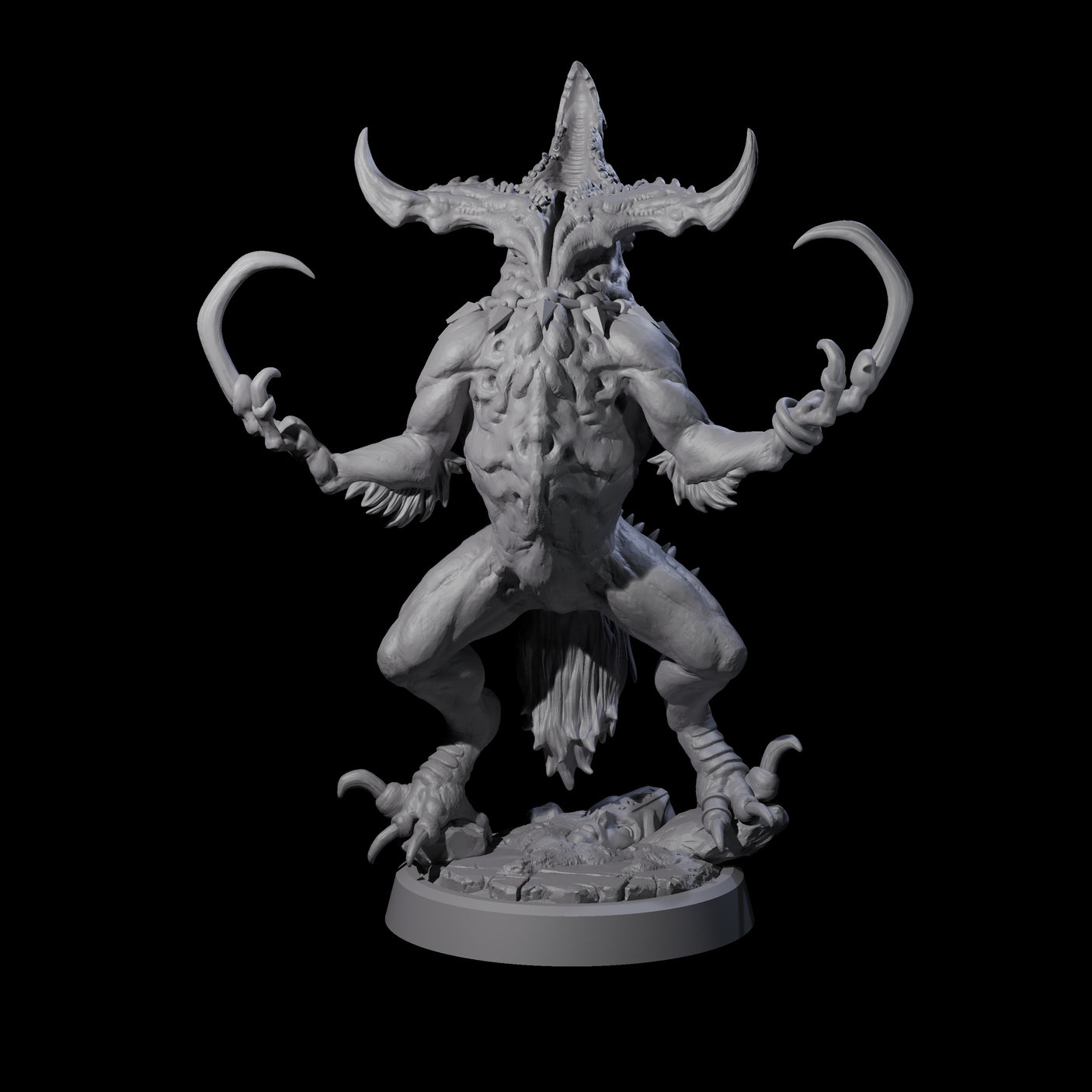 Ravaged Axe Beak Beast C Miniature for Dungeons and Dragons, Pathfinder or other TTRPGs