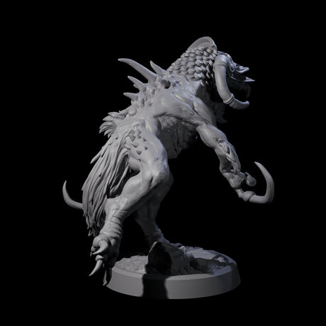 Ravaged Axe Beak Beast D Miniature for Dungeons and Dragons, Pathfinder or other TTRPGs