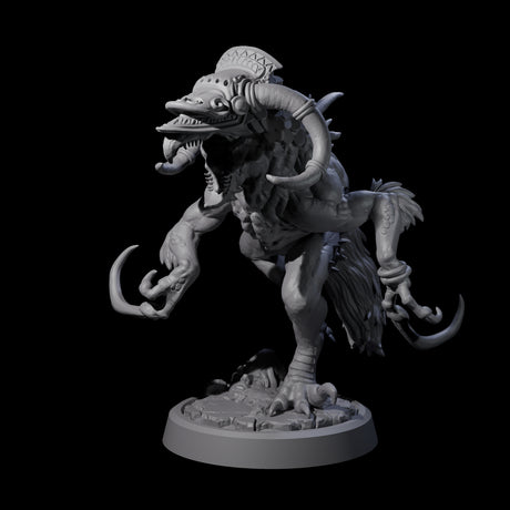 Ravaged Axe Beak Beast D Miniature for Dungeons and Dragons, Pathfinder or other TTRPGs