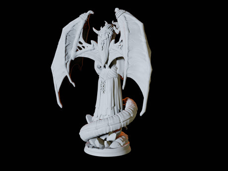 Raven Queen Miniature for Dungeons and Dragons, Pathfinder or other TTRPGs