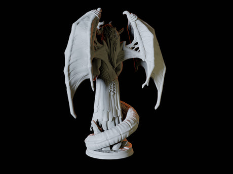 Raven Queen Miniature for Dungeons and Dragons, Pathfinder or other TTRPGs