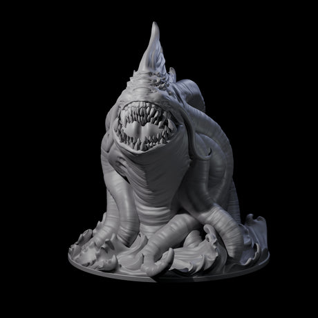Ravenous Aboleth Overlord Miniature for Dungeons and Dragons, Pathfinder or other TTRPGs