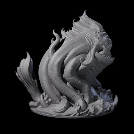 Ravenous Aboleth Overlord Miniature for Dungeons and Dragons, Pathfinder or other TTRPGs