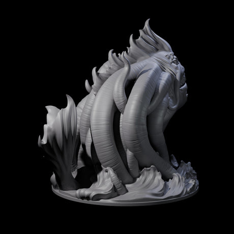 Ravenous Aboleth Overlord Miniature for Dungeons and Dragons, Pathfinder or other TTRPGs