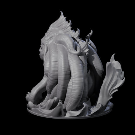 Ravenous Aboleth Overlord Miniature for Dungeons and Dragons, Pathfinder or other TTRPGs
