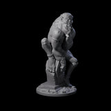 Ravenous Ghoul Necrophage Miniature for Dungeons and Dragons, Pathfinder or other TTRPGs