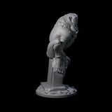Ravenous Ghoul Necrophage Miniature for Dungeons and Dragons, Pathfinder or other TTRPGs