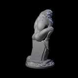 Ravenous Ghoul Necrophage Miniature for Dungeons and Dragons, Pathfinder or other TTRPGs
