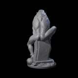 Ravenous Ghoul Necrophage Miniature for Dungeons and Dragons, Pathfinder or other TTRPGs