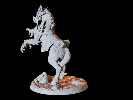 Rearing Griffon Miniature for Dungeons and Dragons, Pathfinder or other TTRPGs