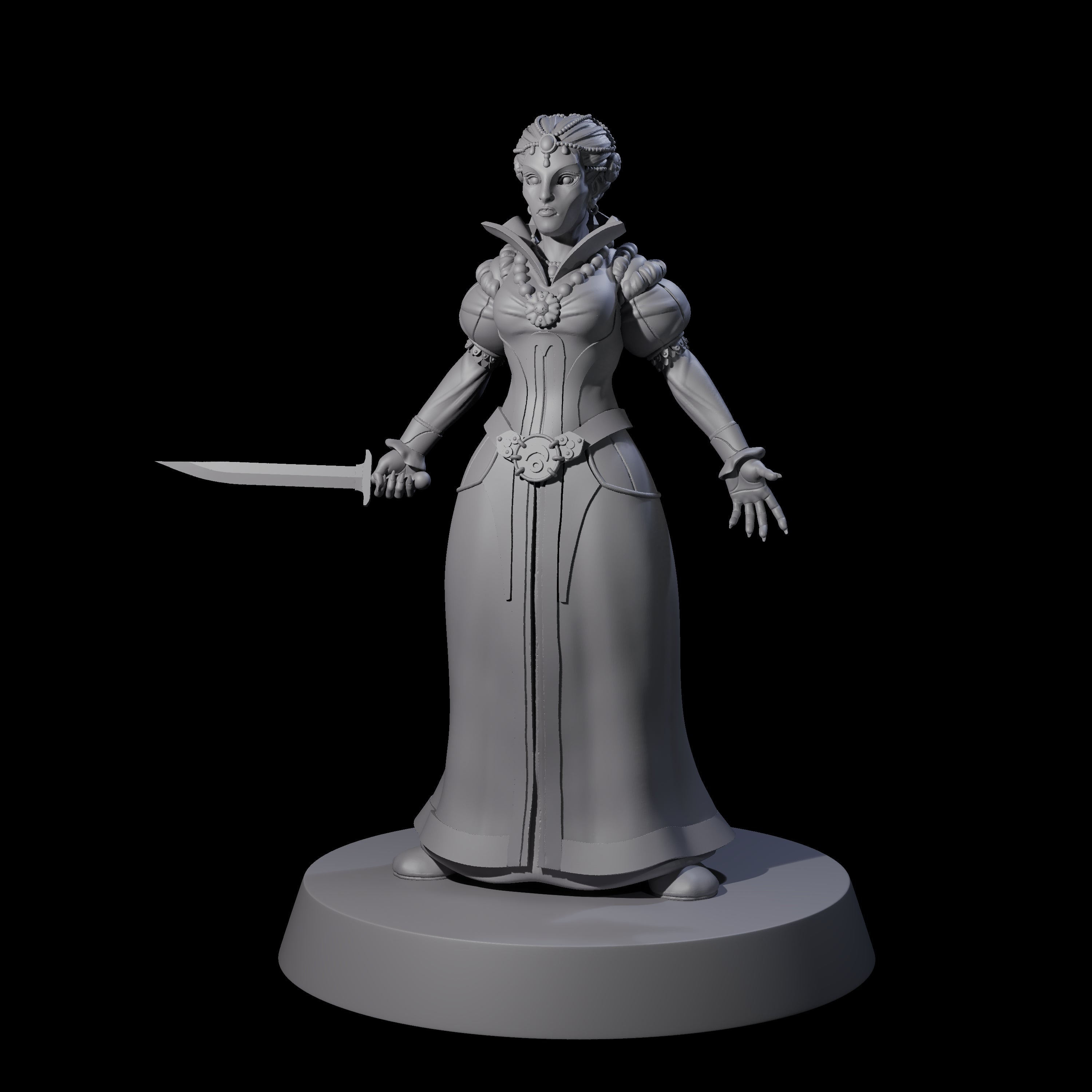 Rebellious Masked Citizen B Miniature for Dungeons and Dragons, Pathfinder or other TTRPGs