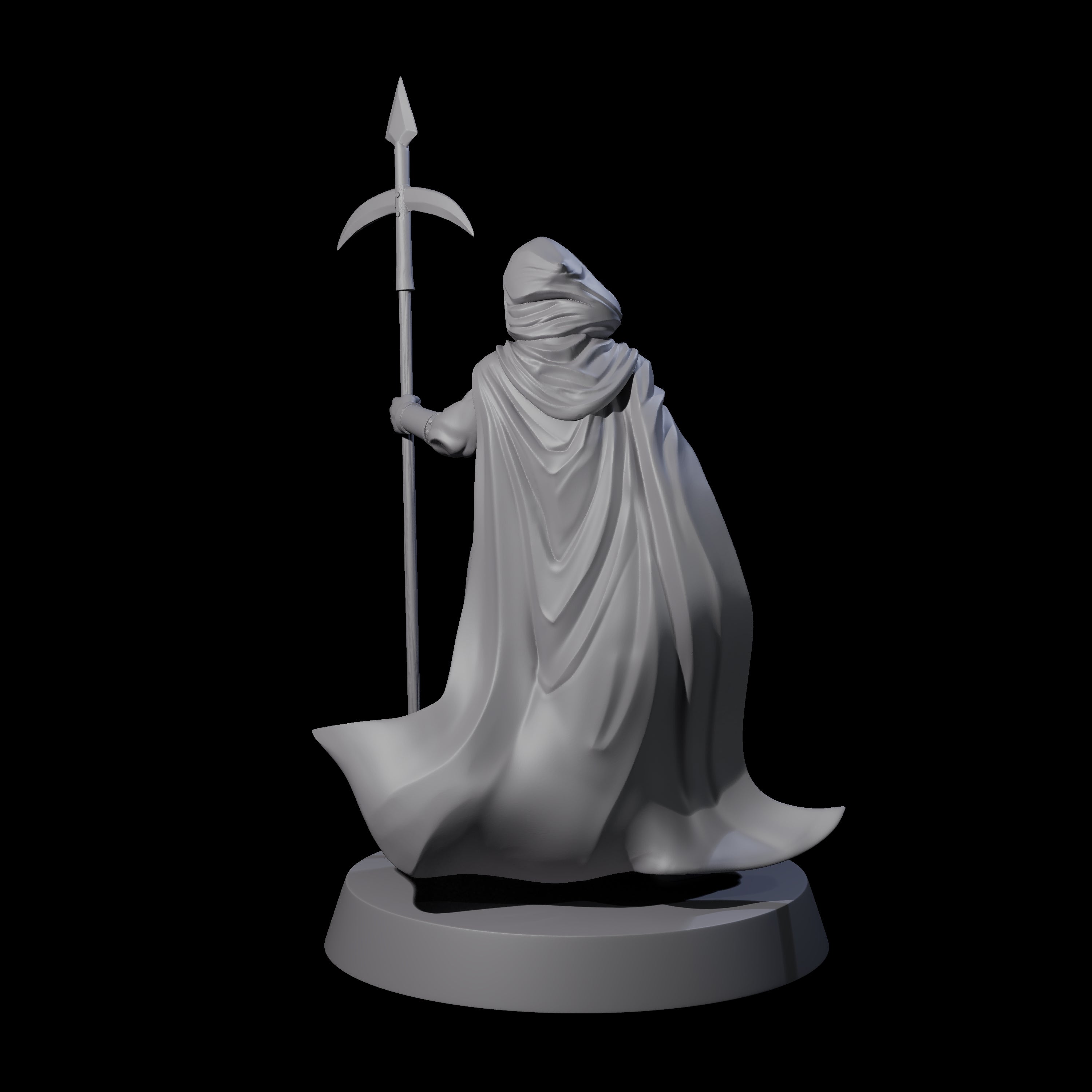 Rebellious Masked Citizen C Miniature for Dungeons and Dragons, Pathfinder or other TTRPGs