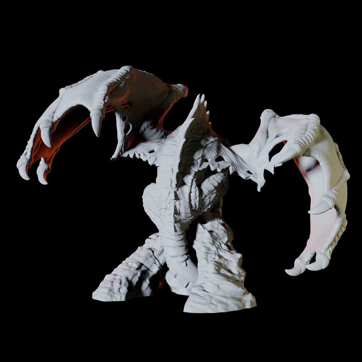 Red Dragon Miniature for Dungeons and Dragons, Pathfinder or other TTRPGs