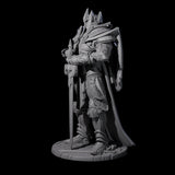Regal Armoured King Miniature for Dungeons and Dragons, Pathfinder or other TTRPGs