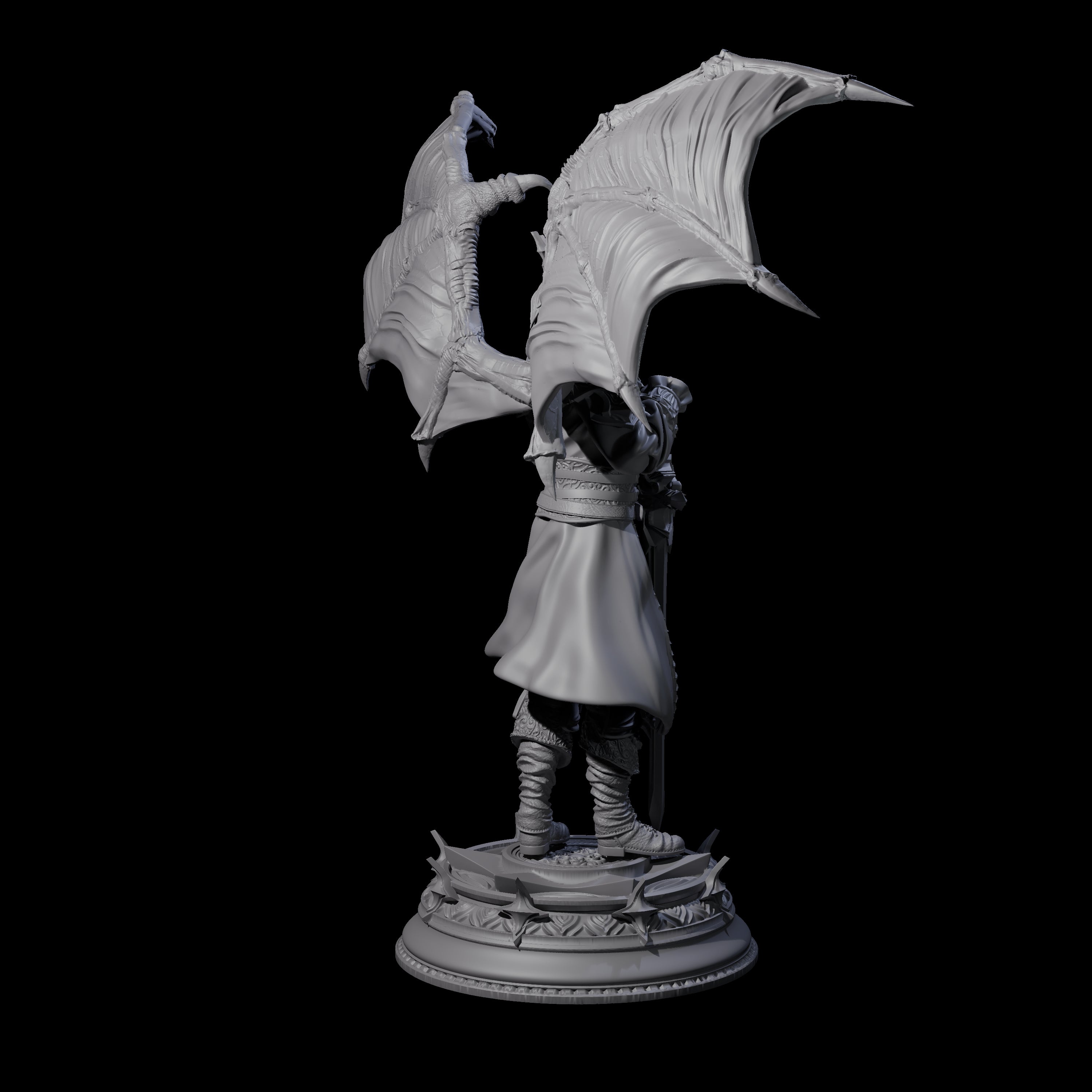 Regal King Miniature for Dungeons and Dragons, Pathfinder or other TTRPGs
