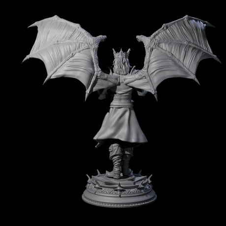 Regal King Miniature for Dungeons and Dragons, Pathfinder or other TTRPGs