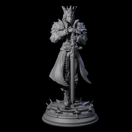Regal King Miniature for Dungeons and Dragons, Pathfinder or other TTRPGs