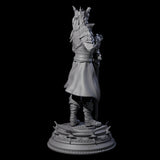 Regal King Miniature for Dungeons and Dragons, Pathfinder or other TTRPGs