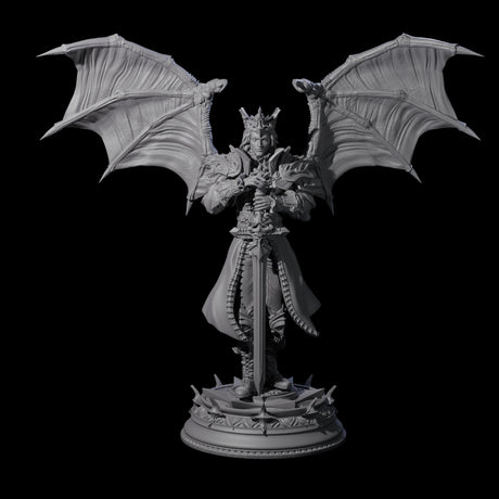 Regal King Miniature for Dungeons and Dragons, Pathfinder or other TTRPGs