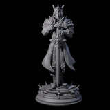 Regal King Miniature for Dungeons and Dragons, Pathfinder or other TTRPGs