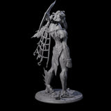 Regal Merfolk King Miniature for Dungeons and Dragons, Pathfinder or other TTRPGs