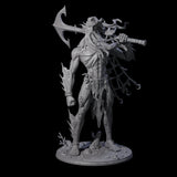 Regal Merfolk King Miniature for Dungeons and Dragons, Pathfinder or other TTRPGs