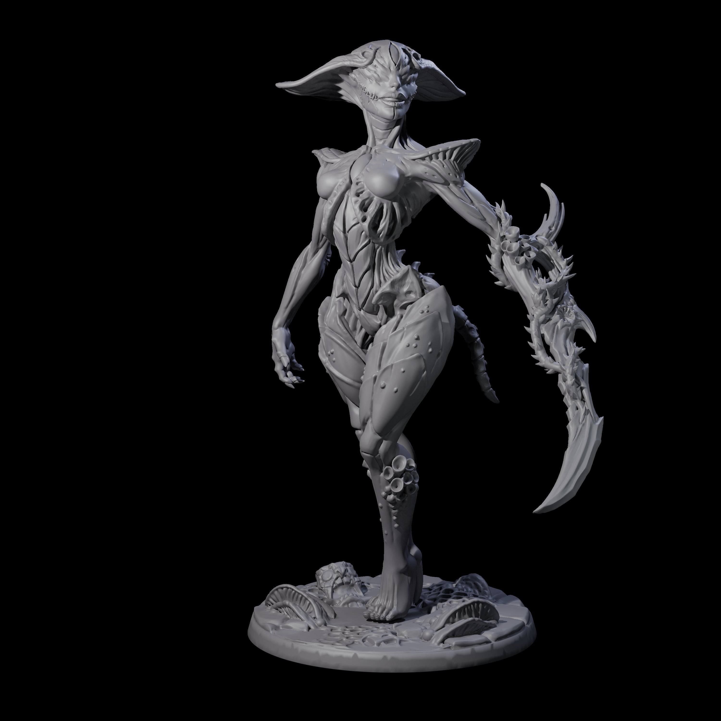 Regal Myconid Matriarch Miniature for Dungeons and Dragons, Pathfinder or other TTRPGs