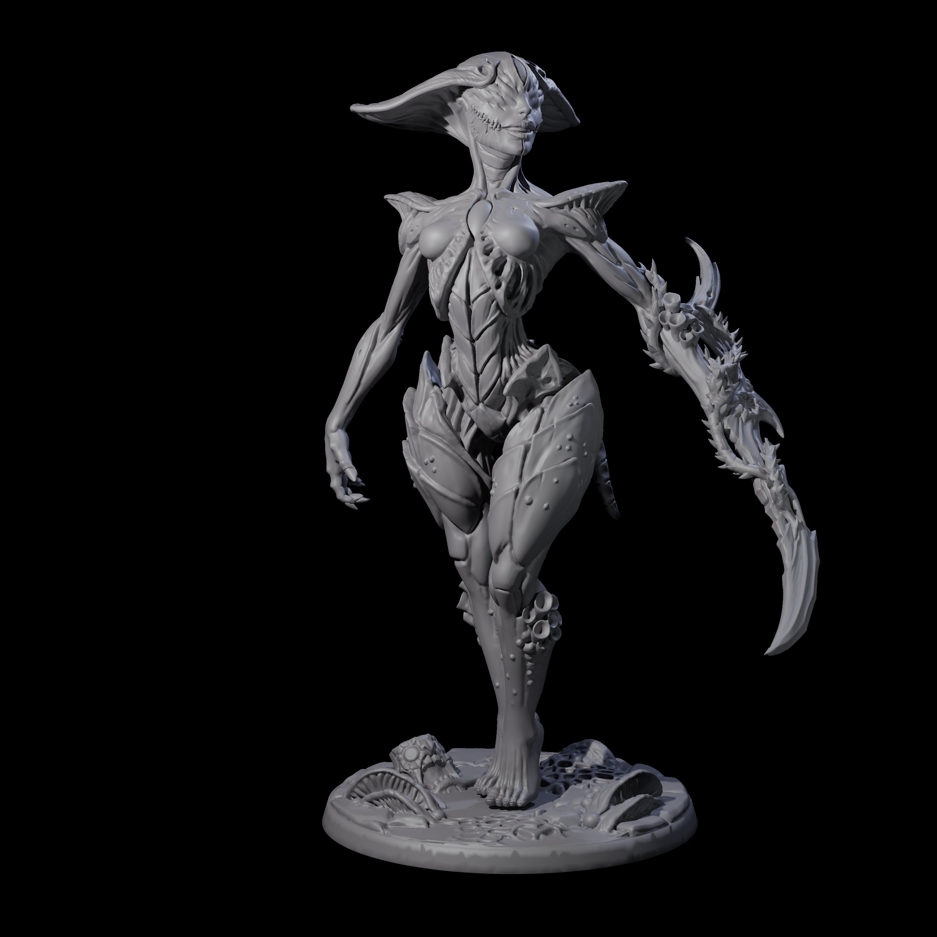 Regal Myconid Matriarch Miniature for Dungeons and Dragons, Pathfinder or other TTRPGs