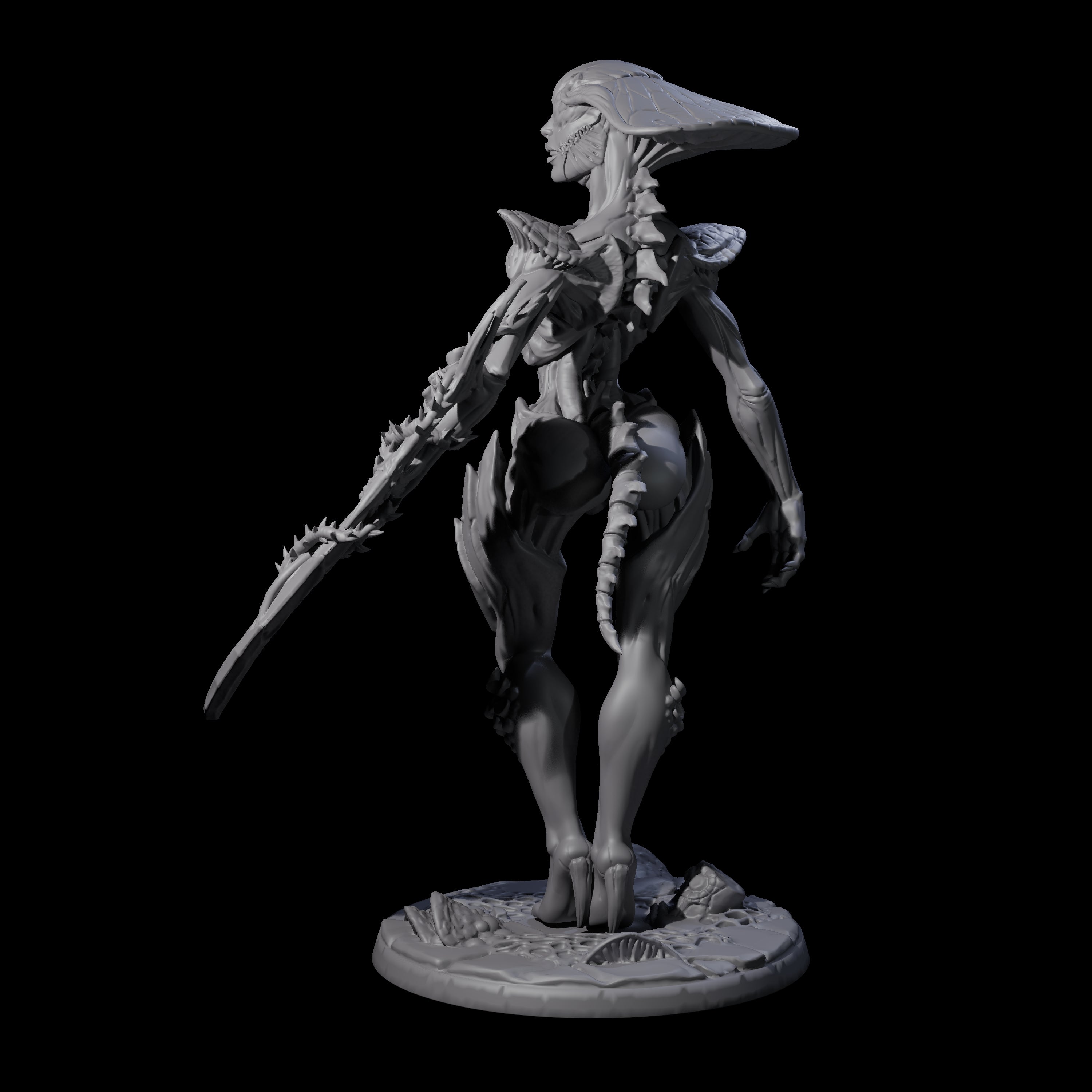 Regal Myconid Matriarch Miniature for Dungeons and Dragons, Pathfinder or other TTRPGs