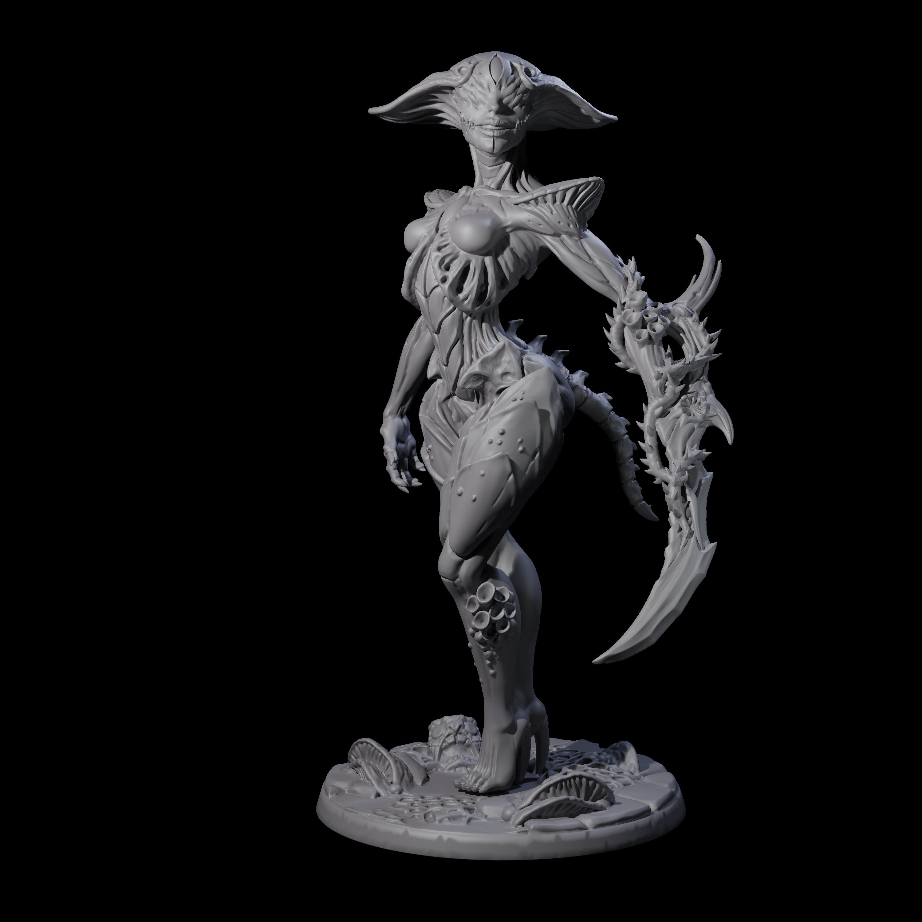 Regal Myconid Matriarch Miniature for Dungeons and Dragons, Pathfinder or other TTRPGs